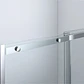 Mampara Ducha Grecia Corredera Vidrio Templado Reversible Cromada 1400x1950 mm - Miniatura 2