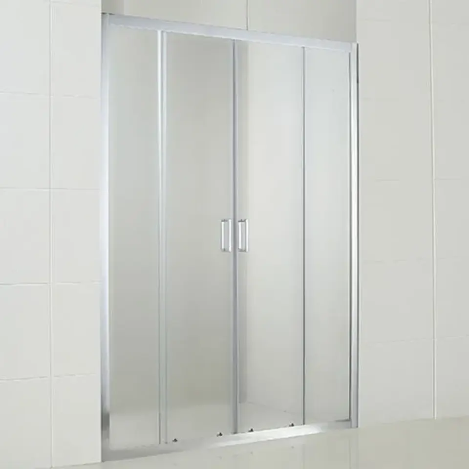Mampara Ducha Style Corredera Central Vidro Templado 1500x1980 mm 2