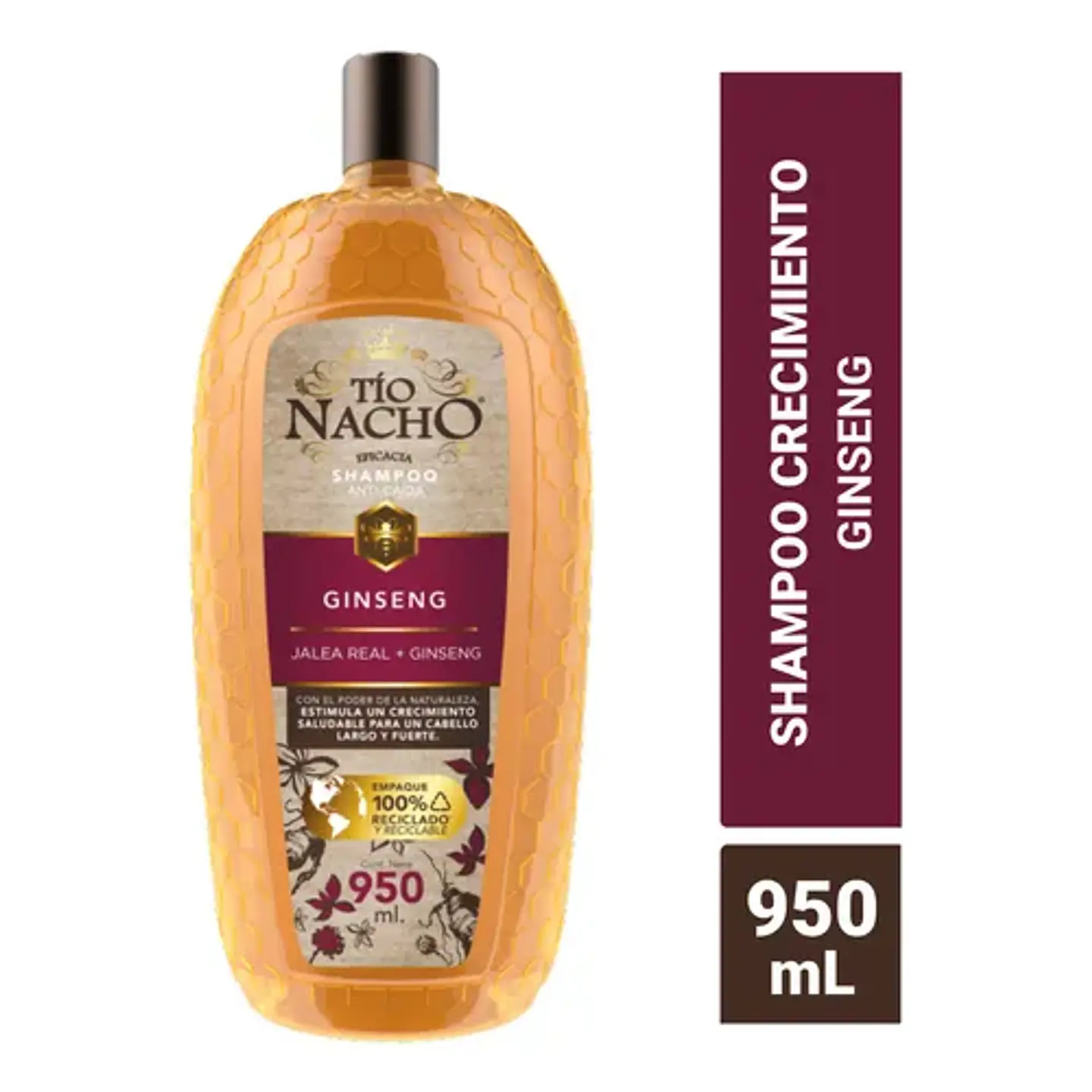 Shampoo Tío Nacho Ginseng Anticaída 950ml 1