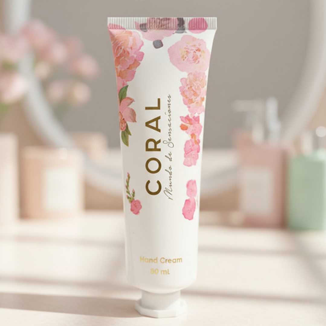 Crema De Manos Coral Mundo De Sensaciones 50 Ml 4