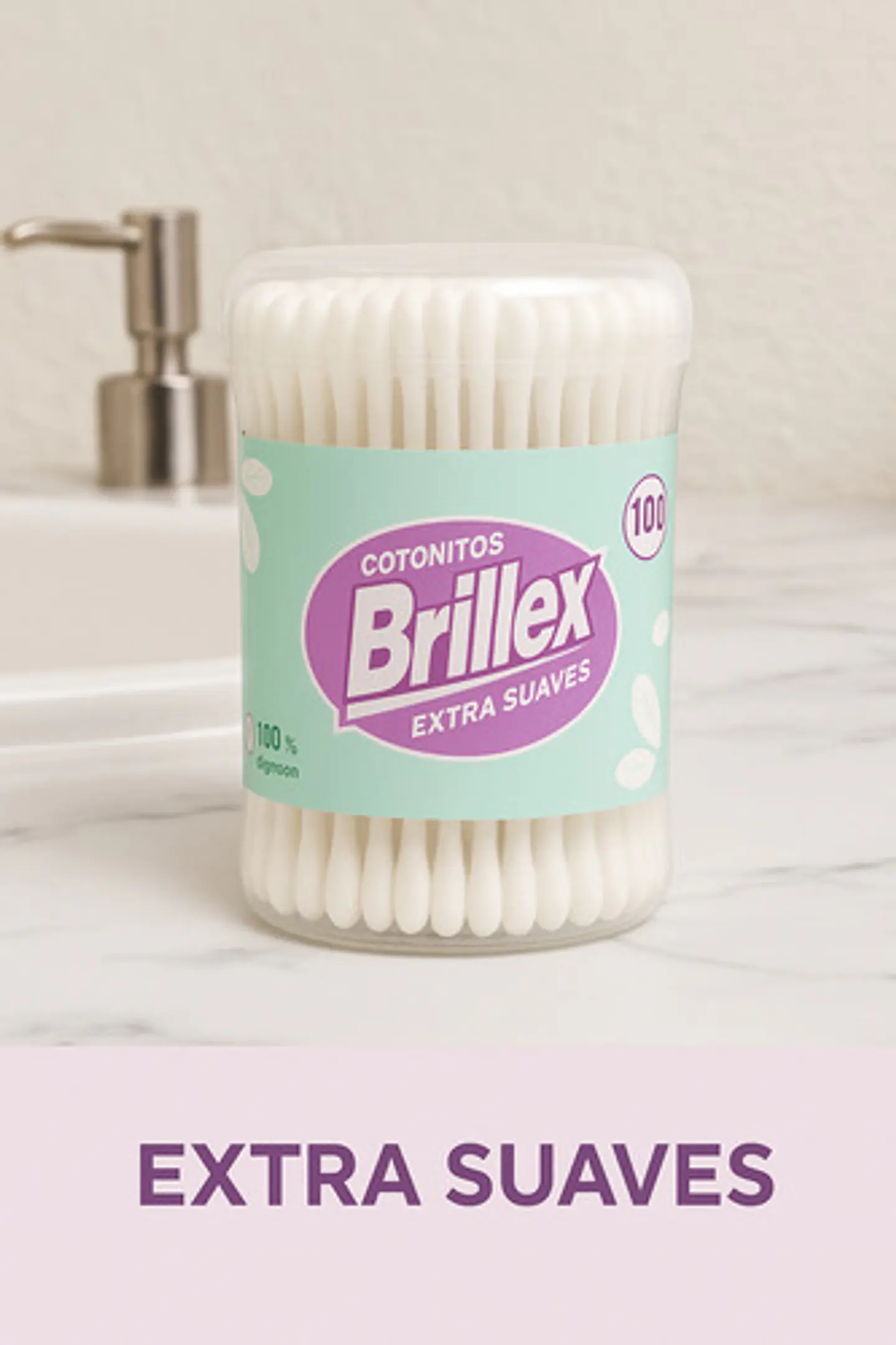 Cotonitos Brillex 100 Unidades 2