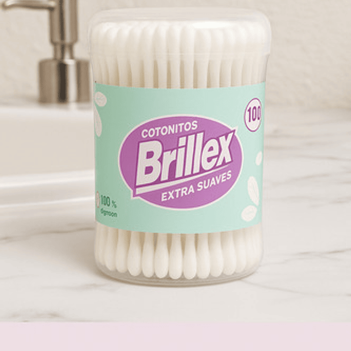 Cotonitos Brillex 100 Unidades 2