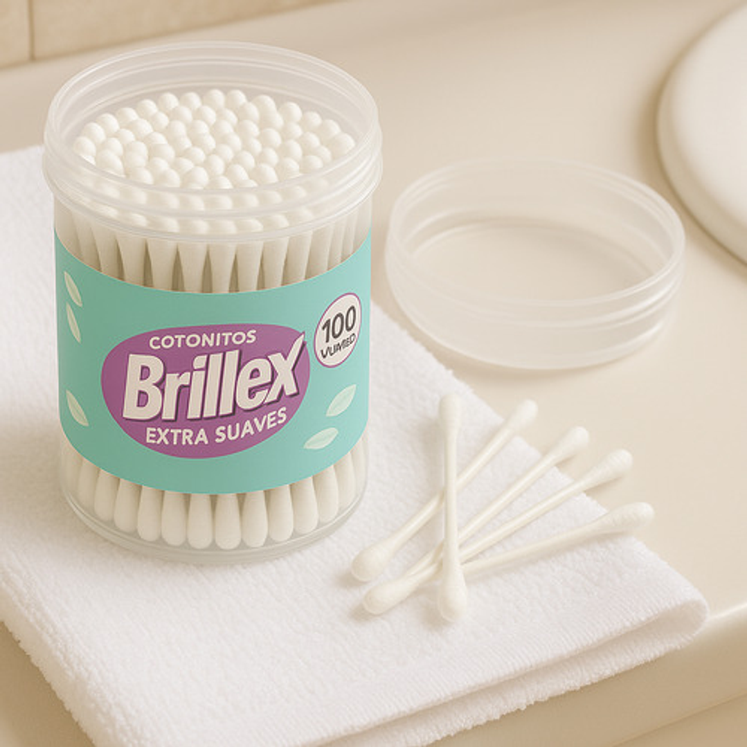 Cotonitos Brillex 100 Unidades 4