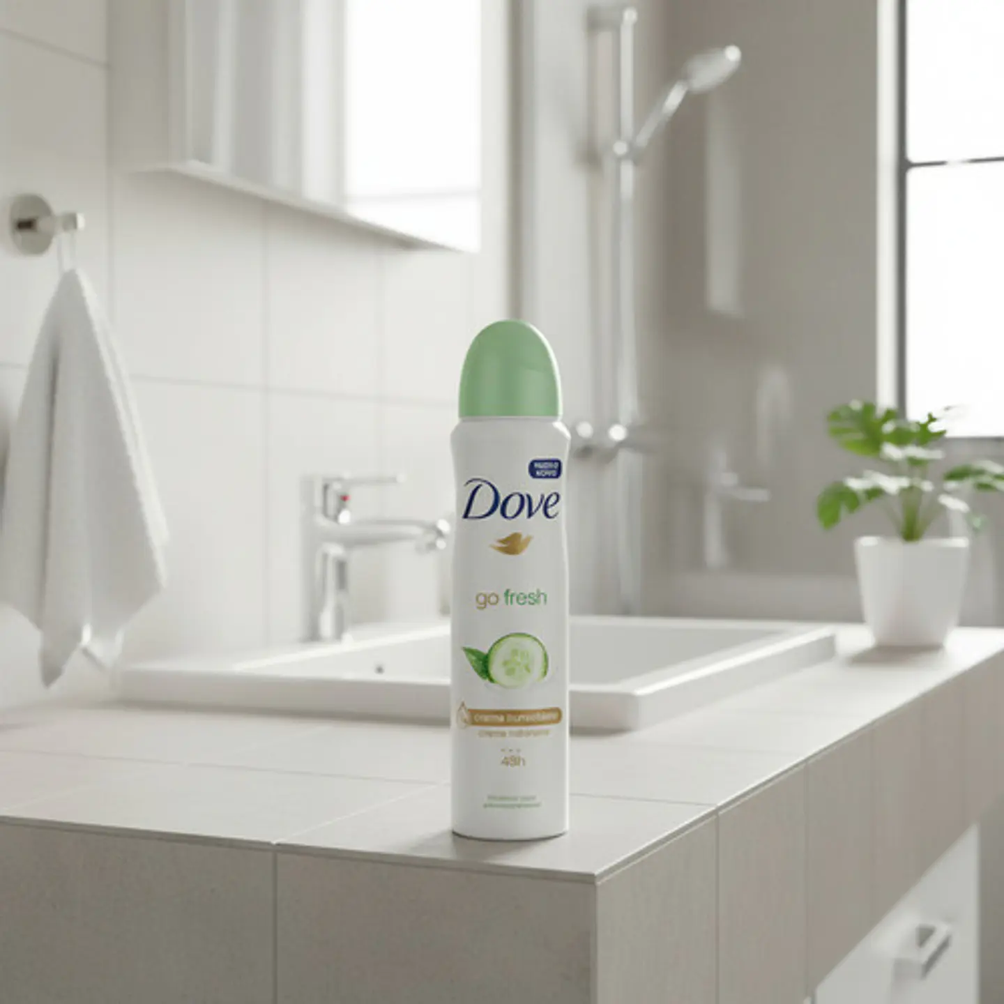 Desodorante Dove Go Fresh Pepino & Té Verde 48h Pack 4 Un Pepino Y Té Verde 4