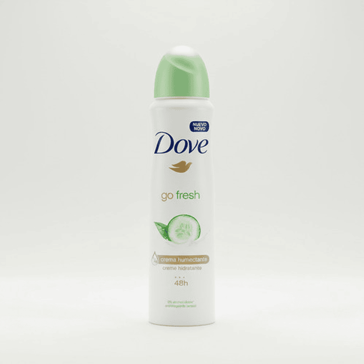 Desodorante Dove Go Fresh Pepino & Té Verde 48h Pack 4 Un Pepino Y Té Verde 5