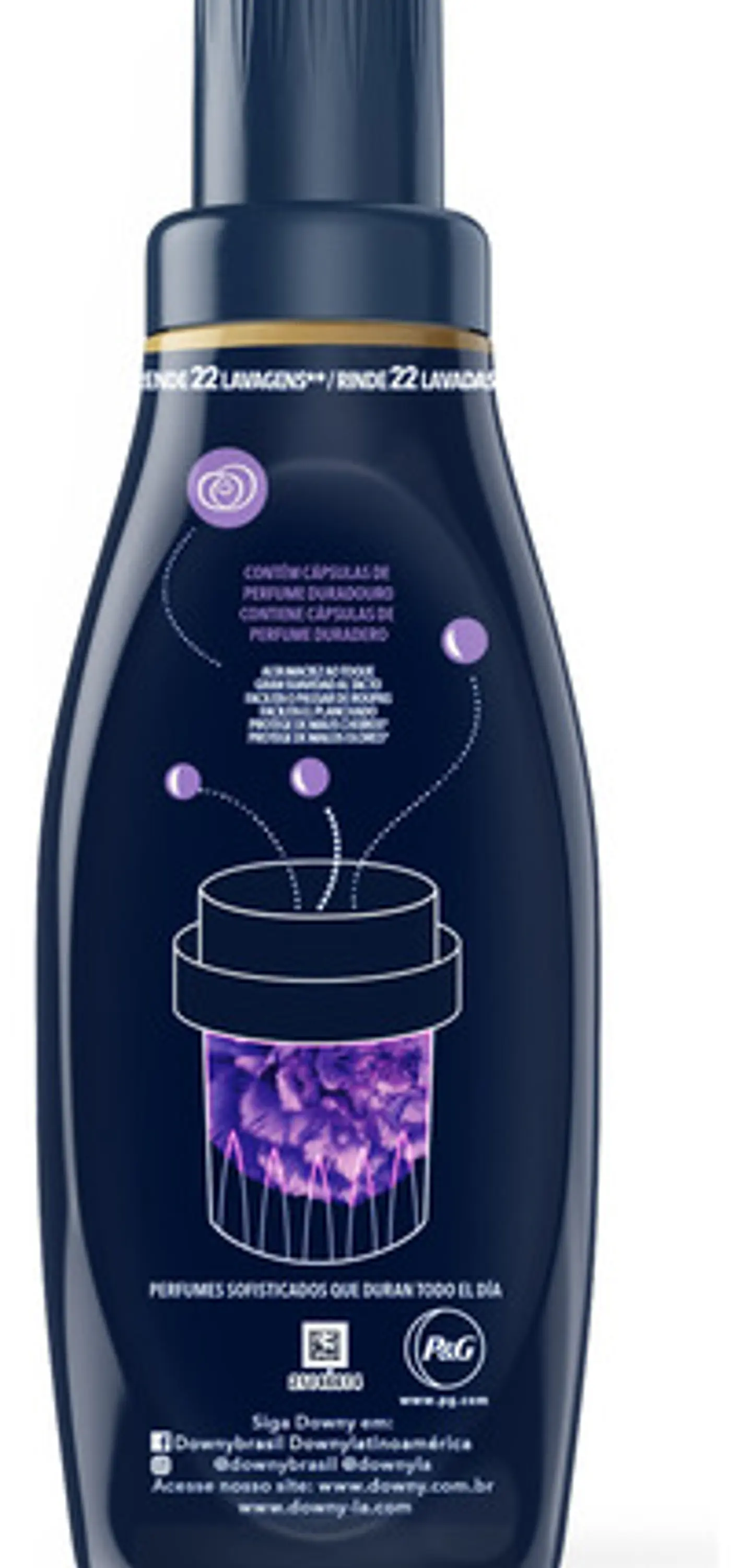 Suavizante Downy Mistico Perfume Sofisticado Frutal 450ml 7