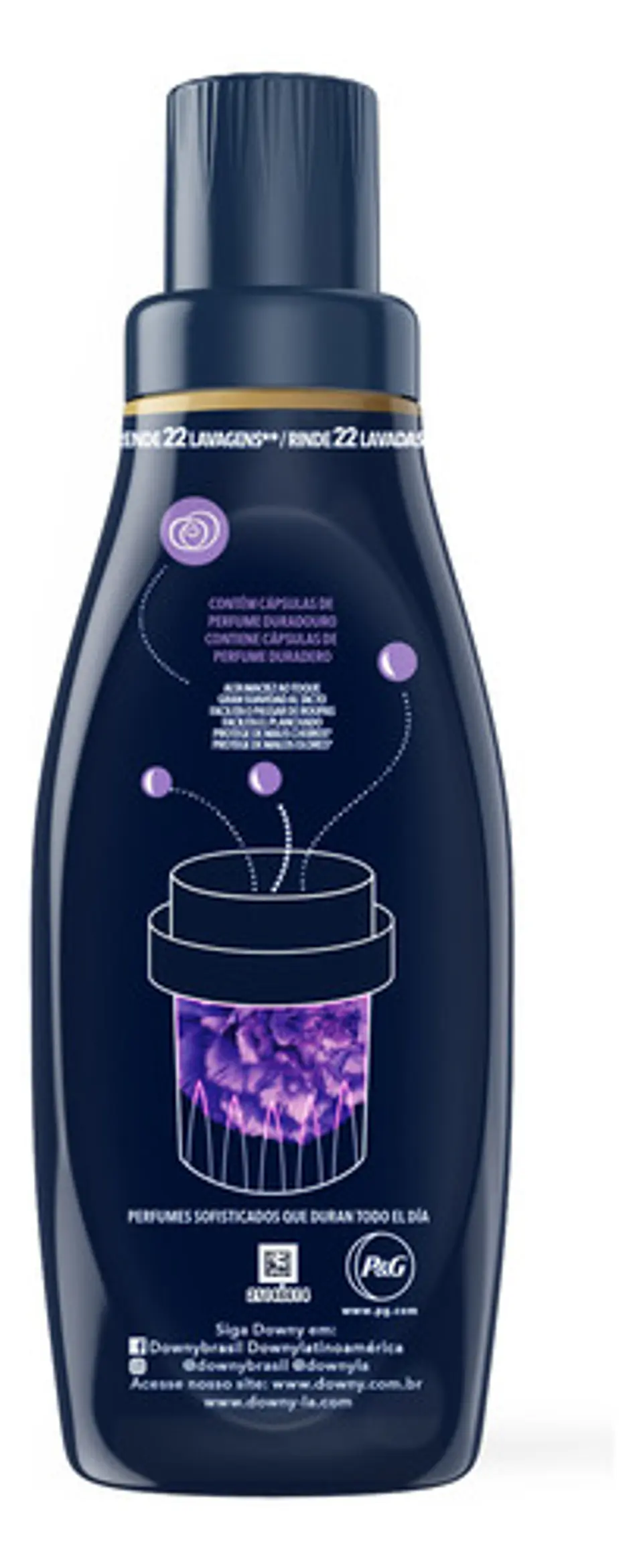 Suavizante Downy Mistico Perfume Sofisticado Frutal 450ml 7