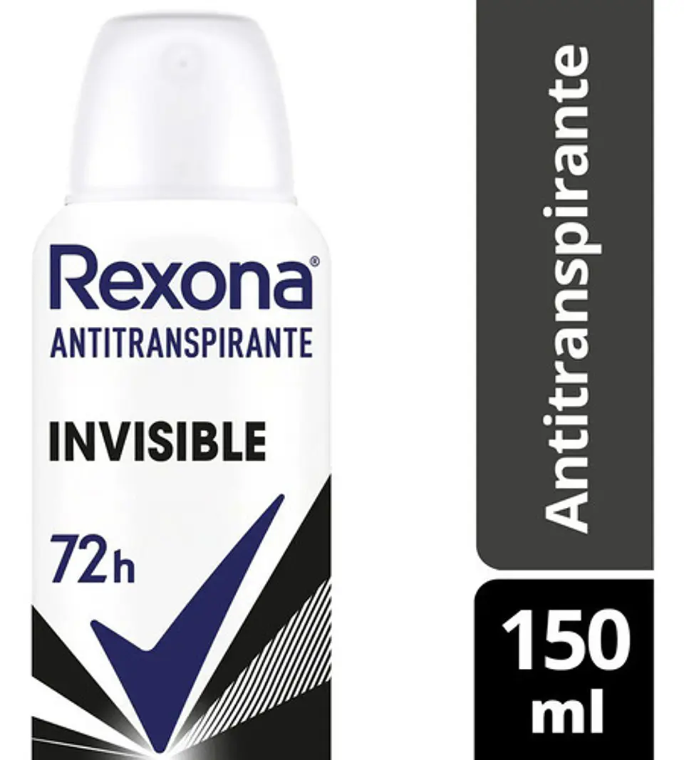 Desodorante Rexona Invisible Mujer 72h Pack 4 Un 3