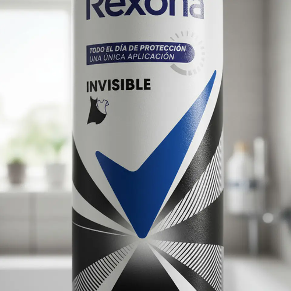 Desodorante Rexona Invisible Mujer 72h Pack 4 Un 9