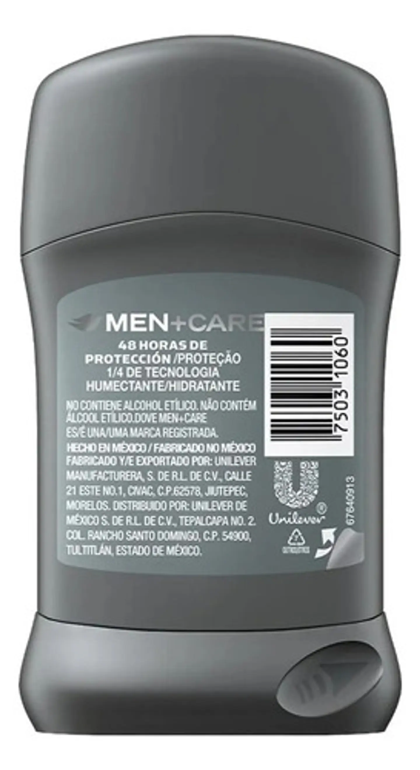 Desodorante Dove Men Care Antitranspirante Barra 48hs. 50g 3