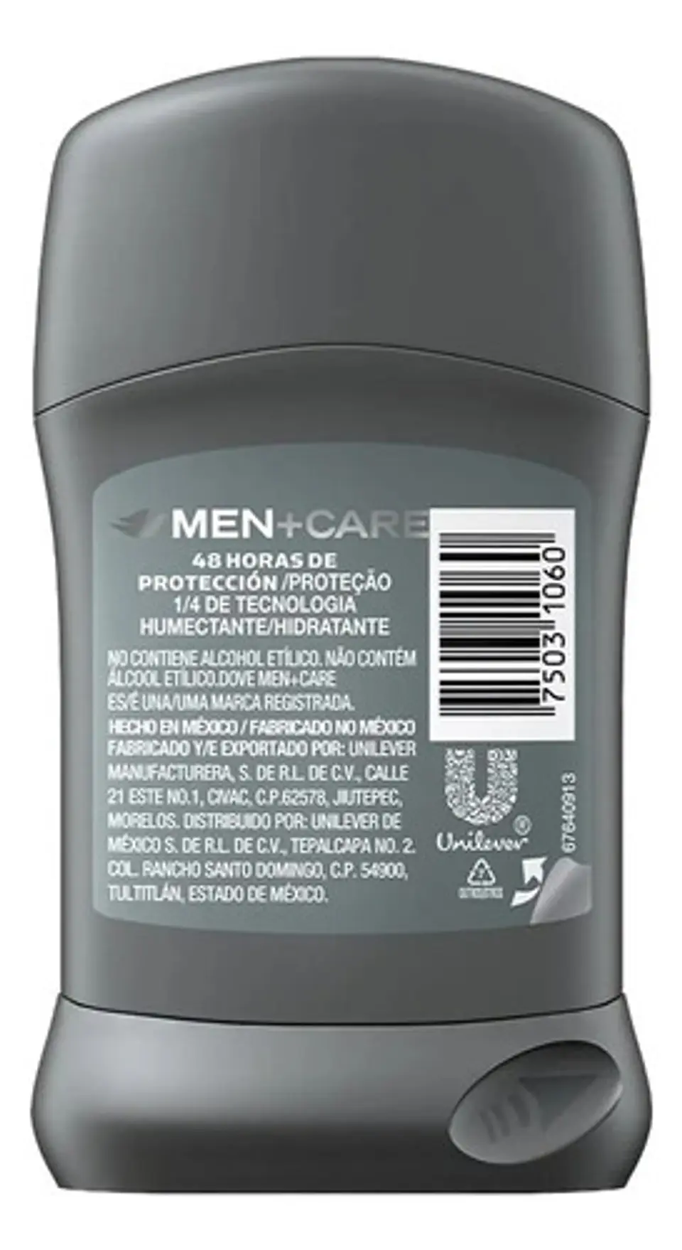 Desodorante Dove Men Care Antitranspirante Barra 48hs. 50g 3