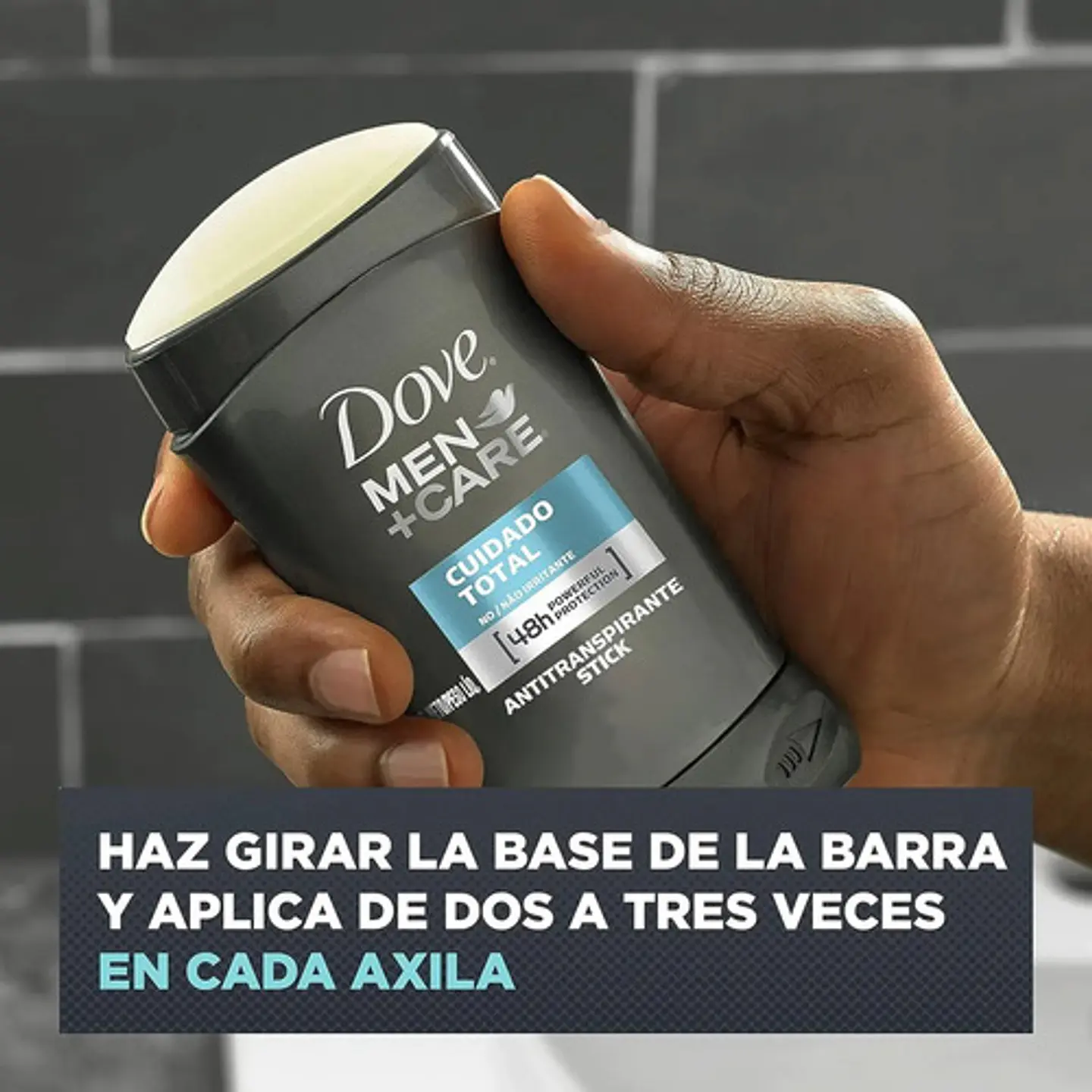 Desodorante Dove Men Care Antitranspirante Barra 48hs. 50g 5