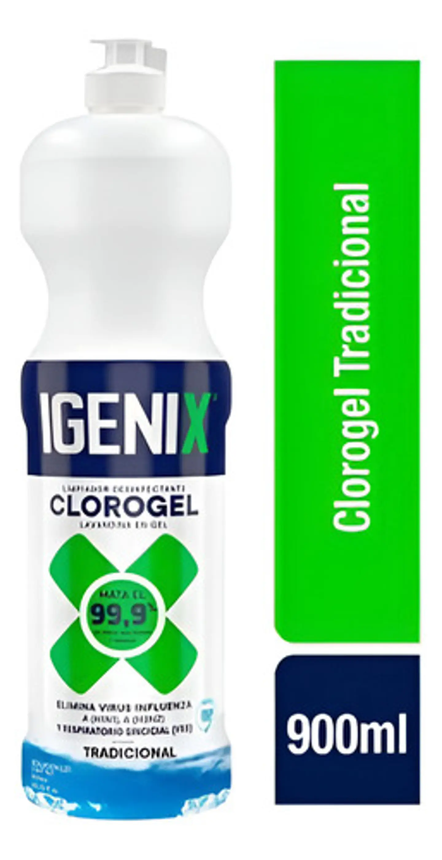Igenix Clorogel Tradicional 900 Ml 1