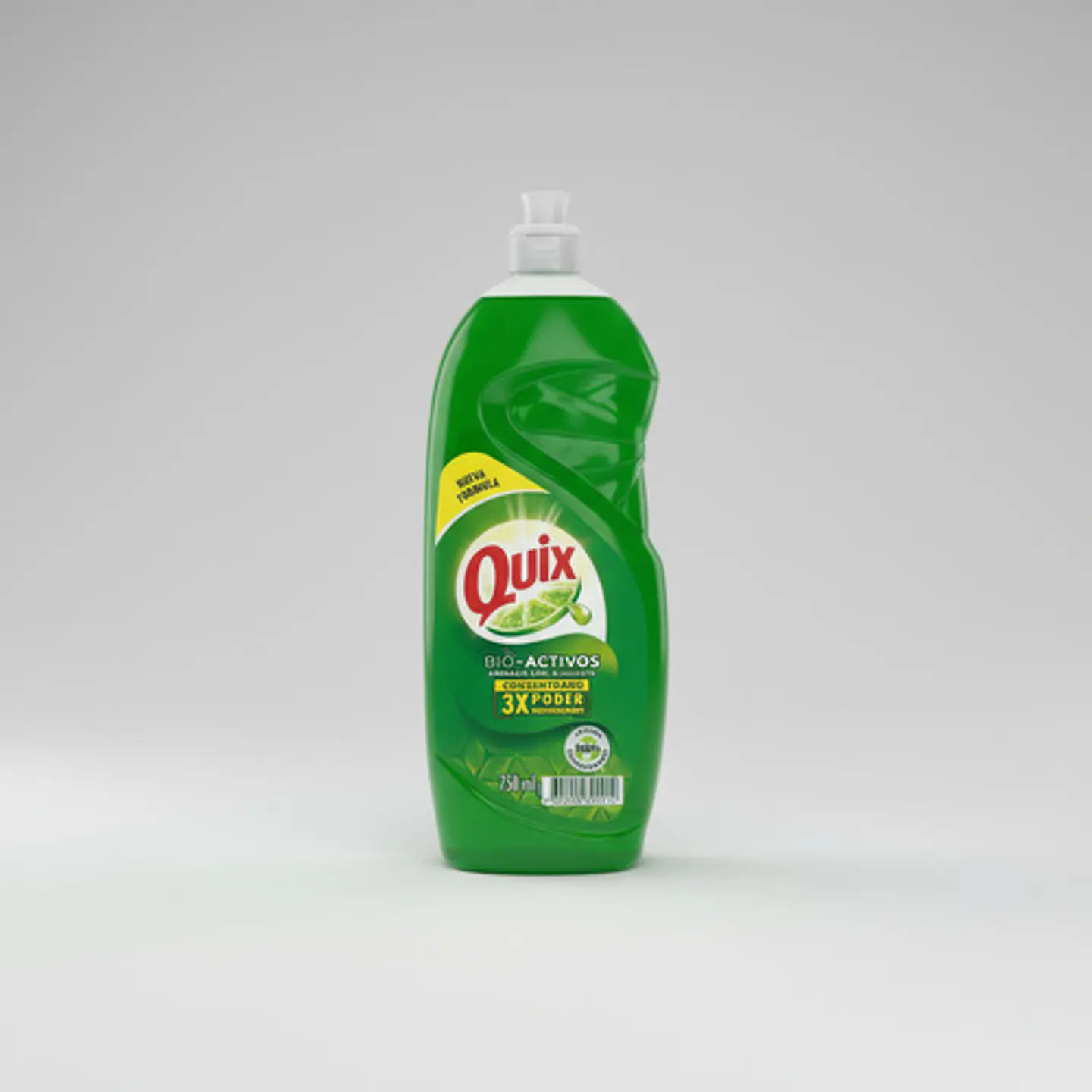 Lavaloza Quix Bio-activos Concentrado Limón 750ml Pack 3 Un 8