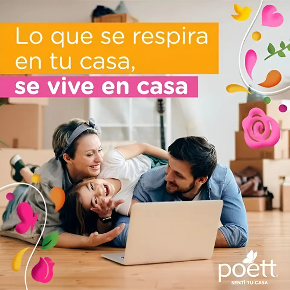 Poett Con Ayudin Flores Primavera 900ml Pack 3u Limpiapisos 5