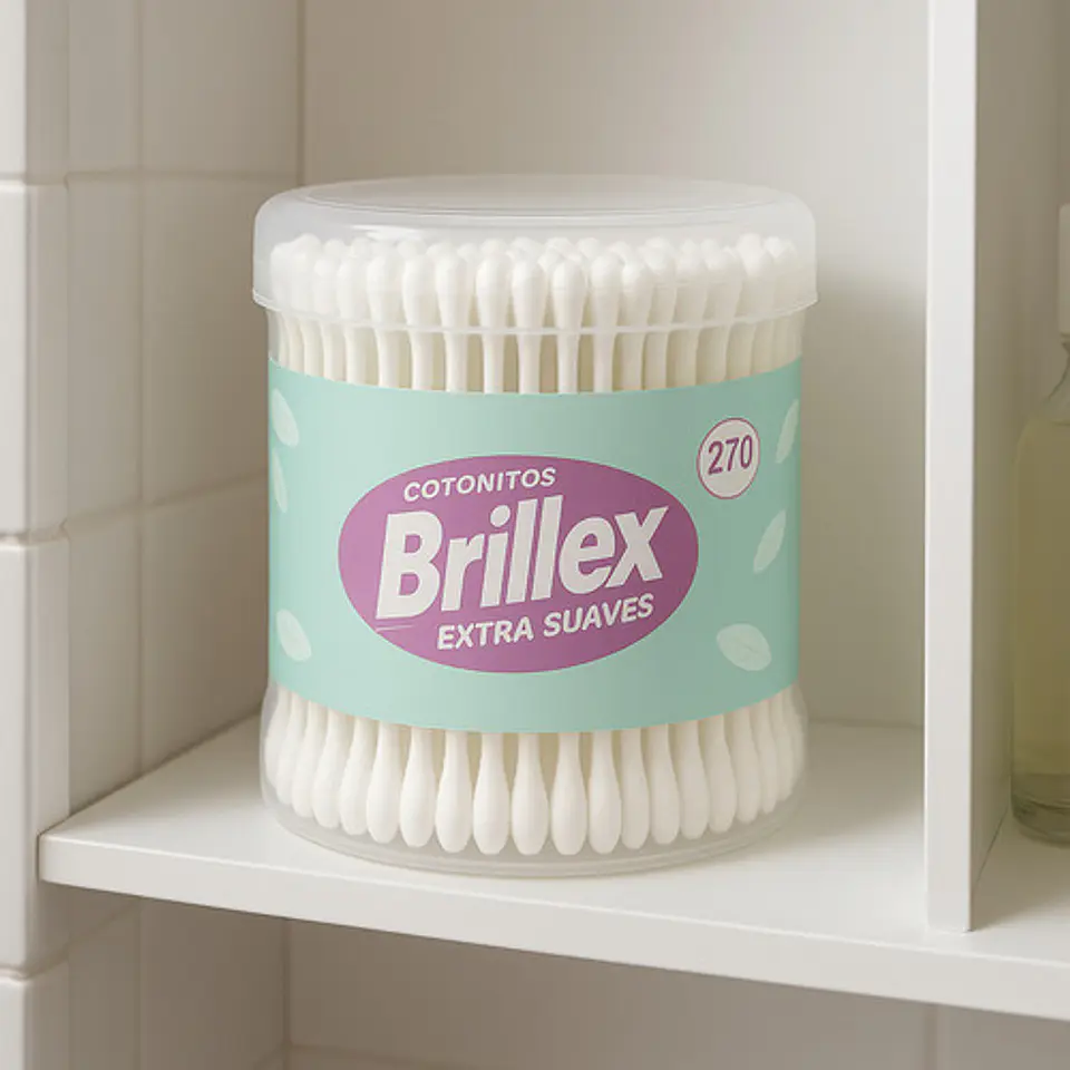 Cotonitos  Brillex Extra Suaves 270 Unidades 3
