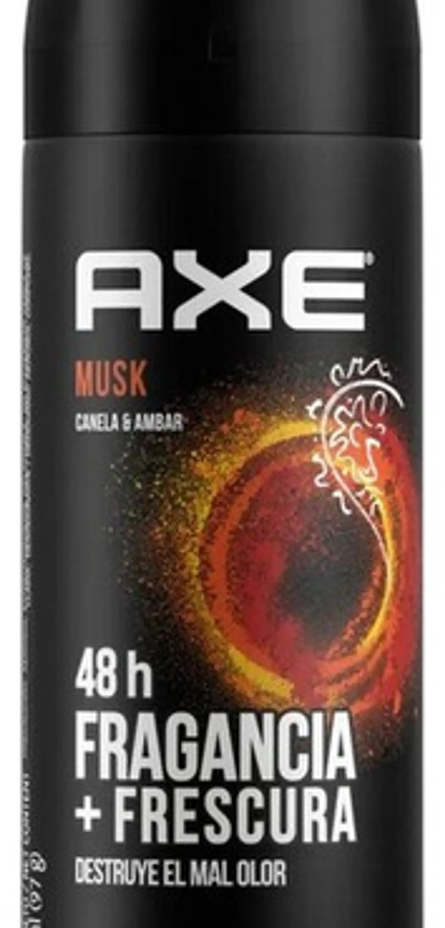 Desodorante Axe Musk Bs 48h Pack 4 Unidades Canela Y Ambar 3