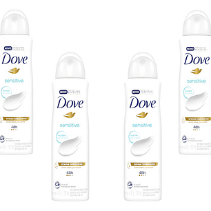 Desodorante Dove Sensitiv Mujer 48h Pack 4 Unidades