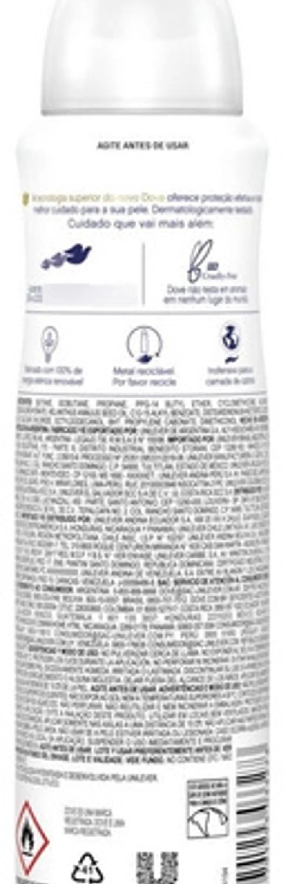 Desodorante Dove Sensitiv Mujer 48h Pack 4 Unidades 6