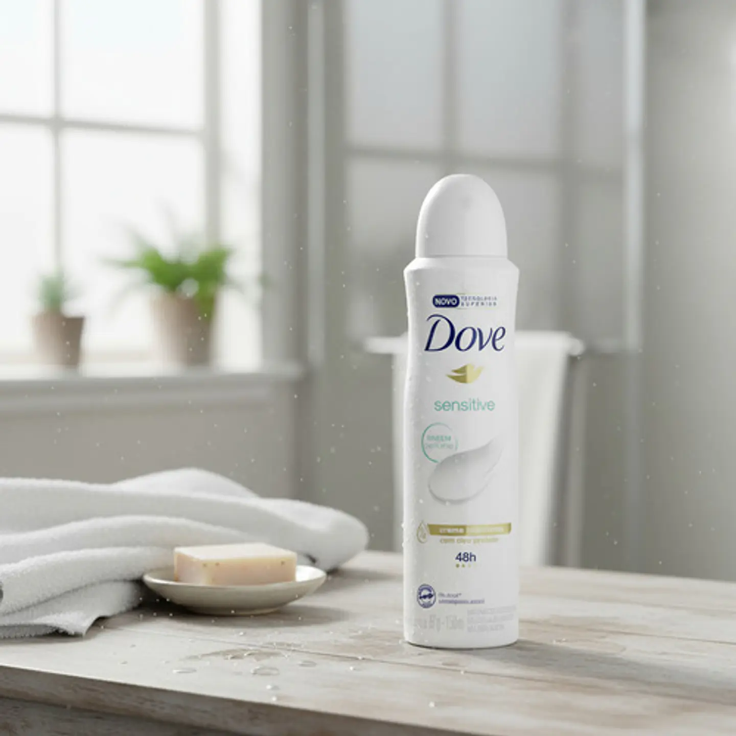 Desodorante Dove Sensitiv Mujer 48h Pack 4 Unidades 7