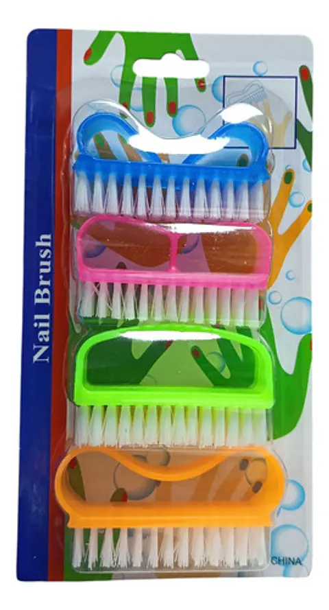 Set Escobillas Para Uñas 4 Unidades