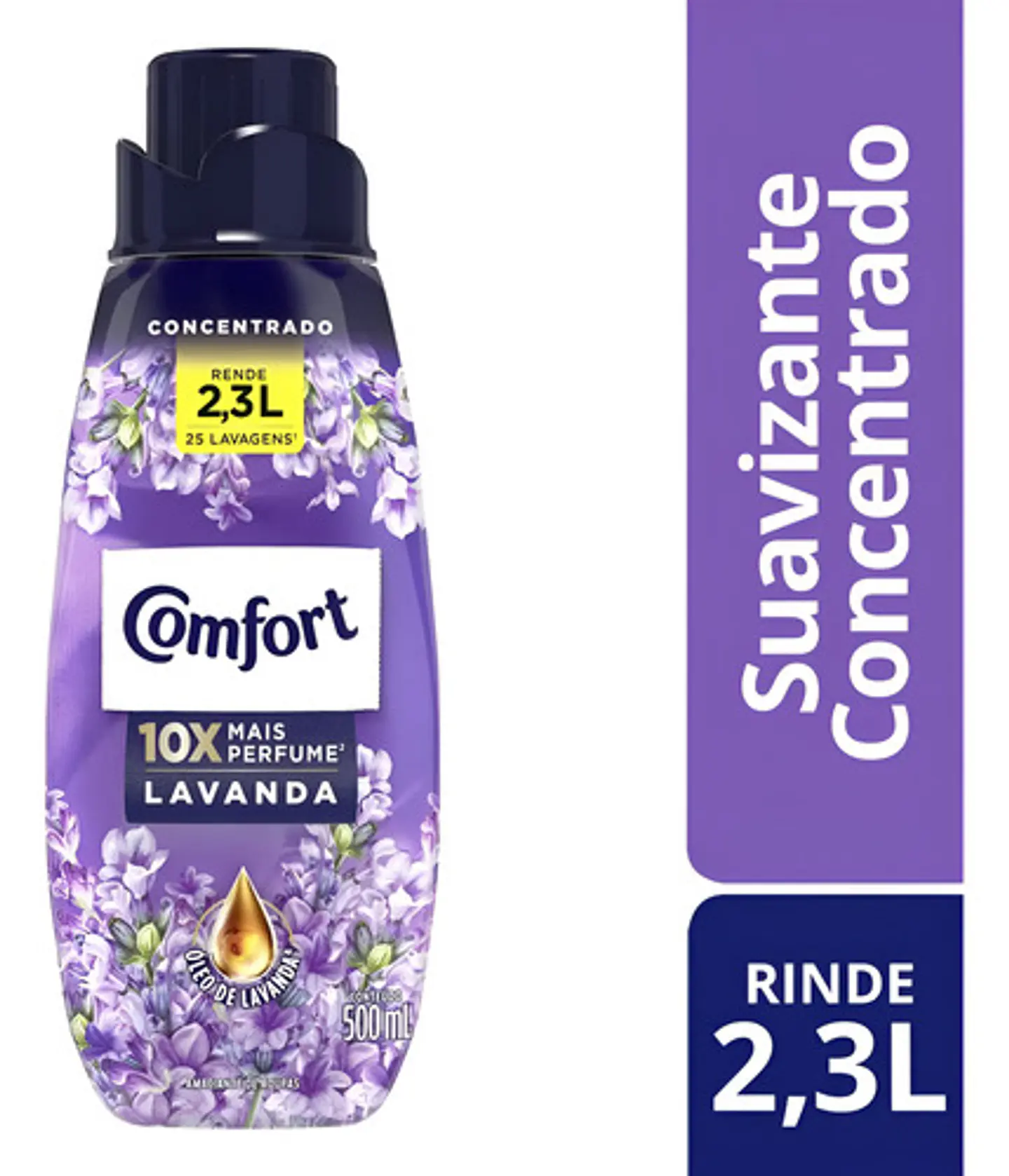 Suavizante Concentrado Comfort Aroma Lavanda 500 Ml 1