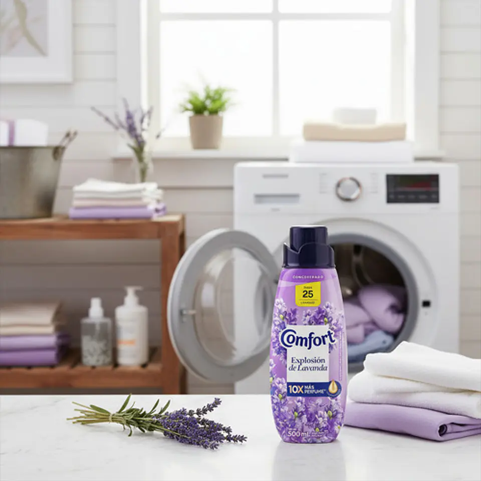 Suavizante Concentrado Comfort Aroma Lavanda 500 Ml 2