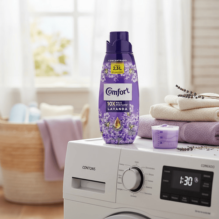Suavizante Concentrado Comfort Aroma Lavanda 500 Ml 6
