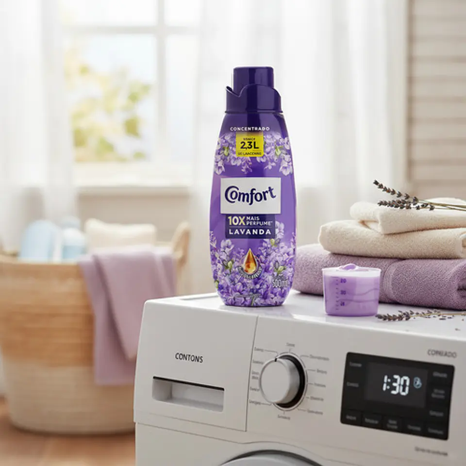 Suavizante Concentrado Comfort Aroma Lavanda 500 Ml 6