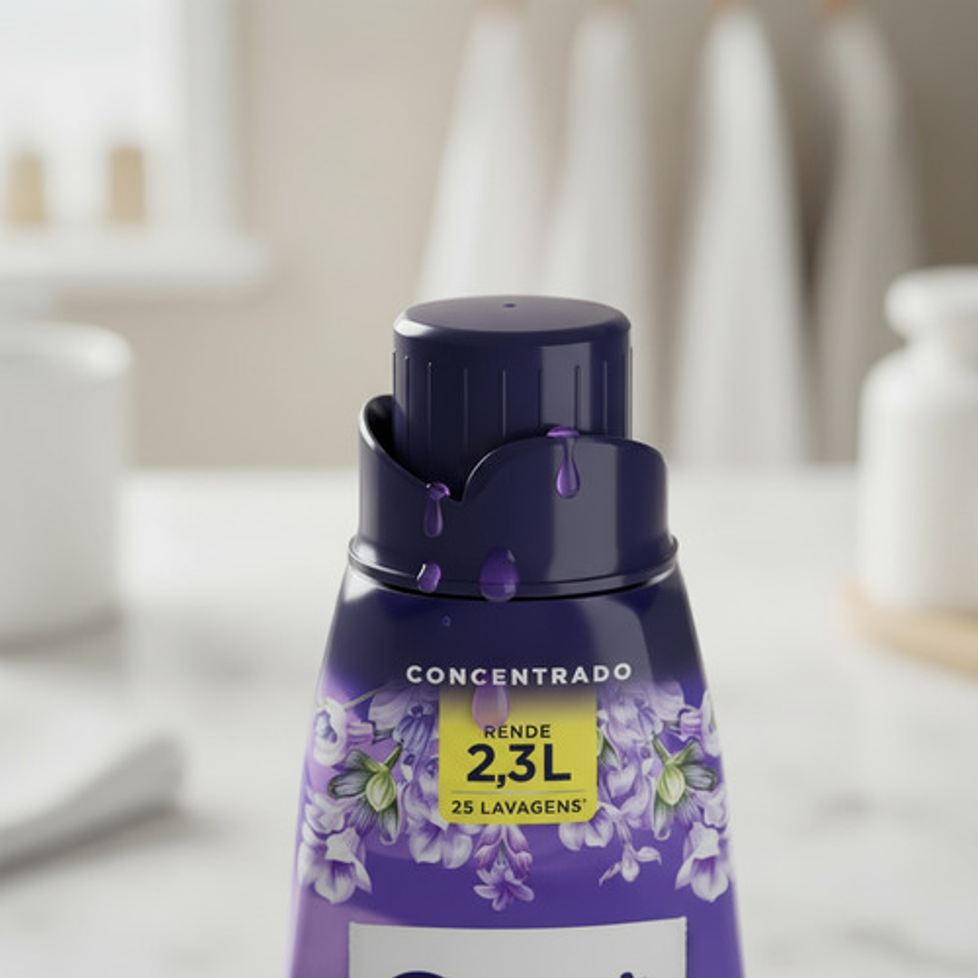 Suavizante Concentrado Comfort Aroma Lavanda 500 Ml 8