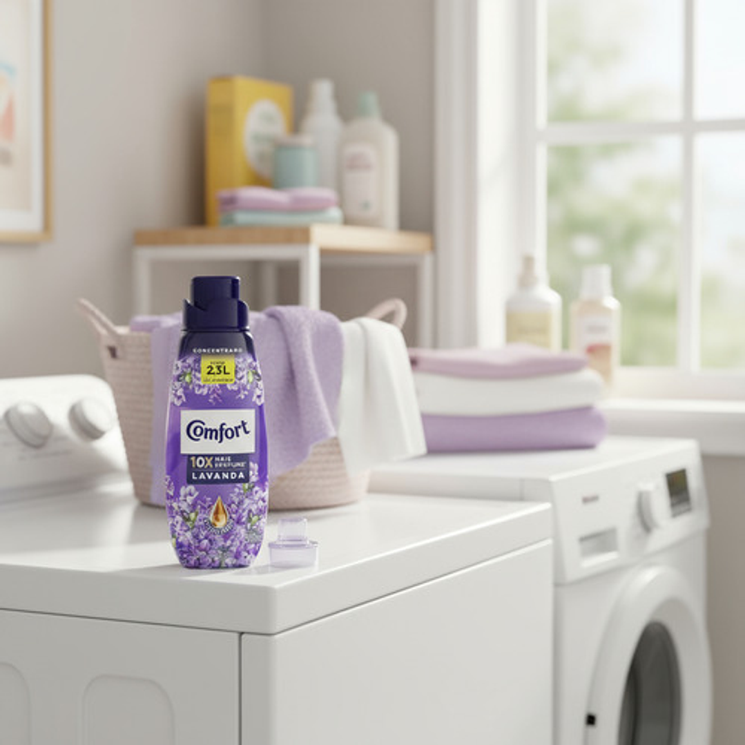 Suavizante Concentrado Comfort Aroma Lavanda 500 Ml 10