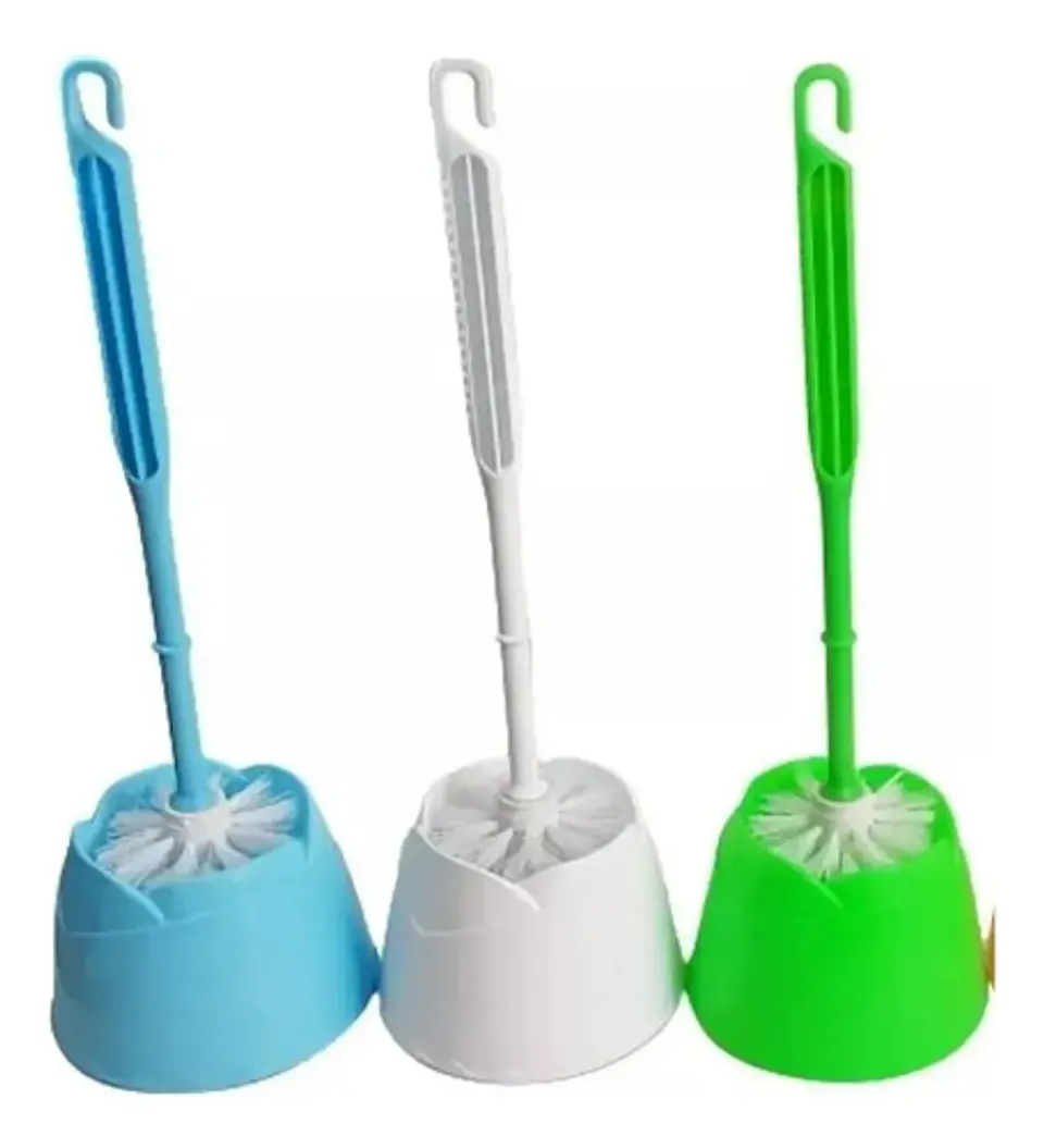 Cepillo Escobilla Limpiador Para Inodoro Wc - Hisopo Colores 1