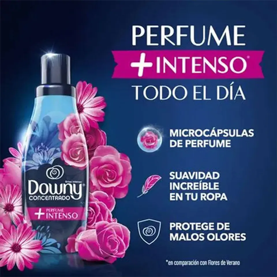 Suavizante Downy Brisa Intenso Perfume Más Intenso 1l 4