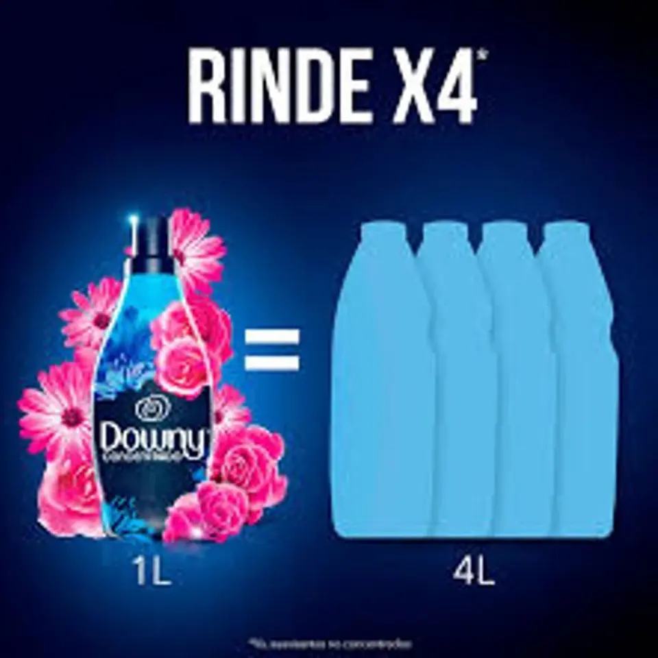 Suavizante Downy Brisa Intenso Perfume Más Intenso 1l 5