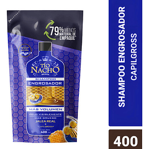Tio Nacho Doypack Shampoo Engrosador 400ml