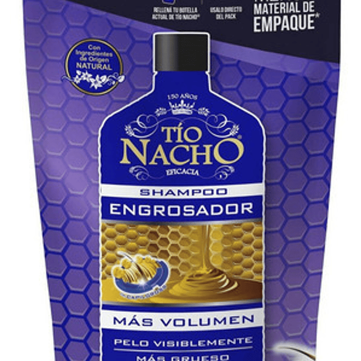 Tio Nacho Doypack Shampoo Engrosador 400ml 4