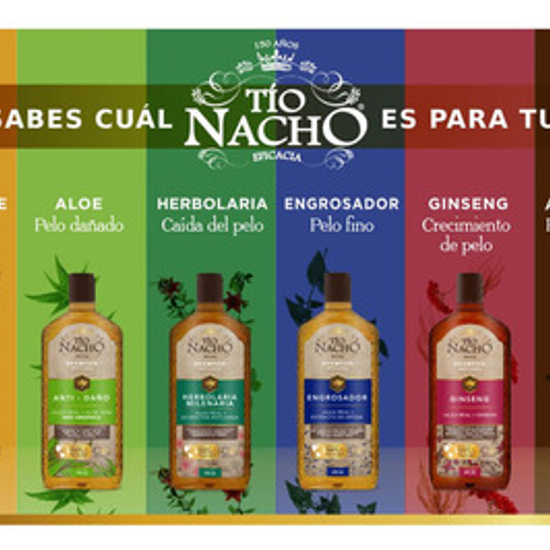 Tio Nacho Doypack Shampoo Engrosador 400ml 5