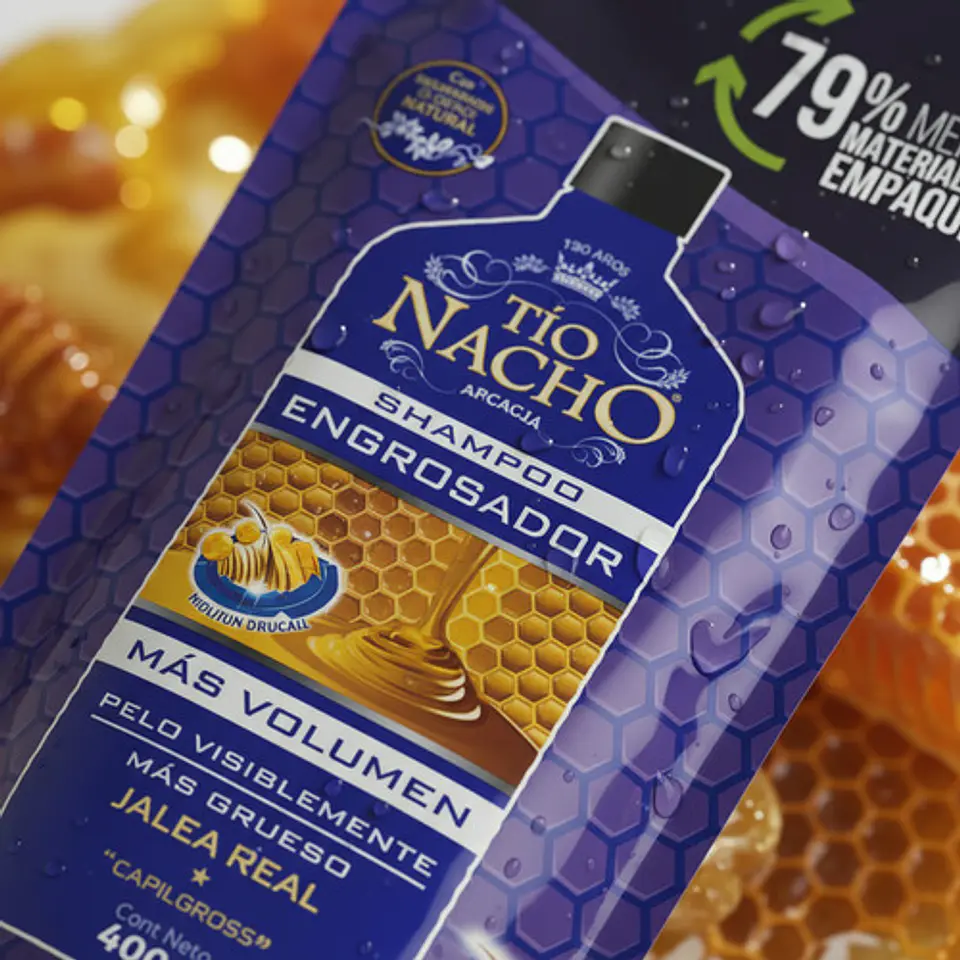 Tio Nacho Doypack Shampoo Engrosador 400ml 7