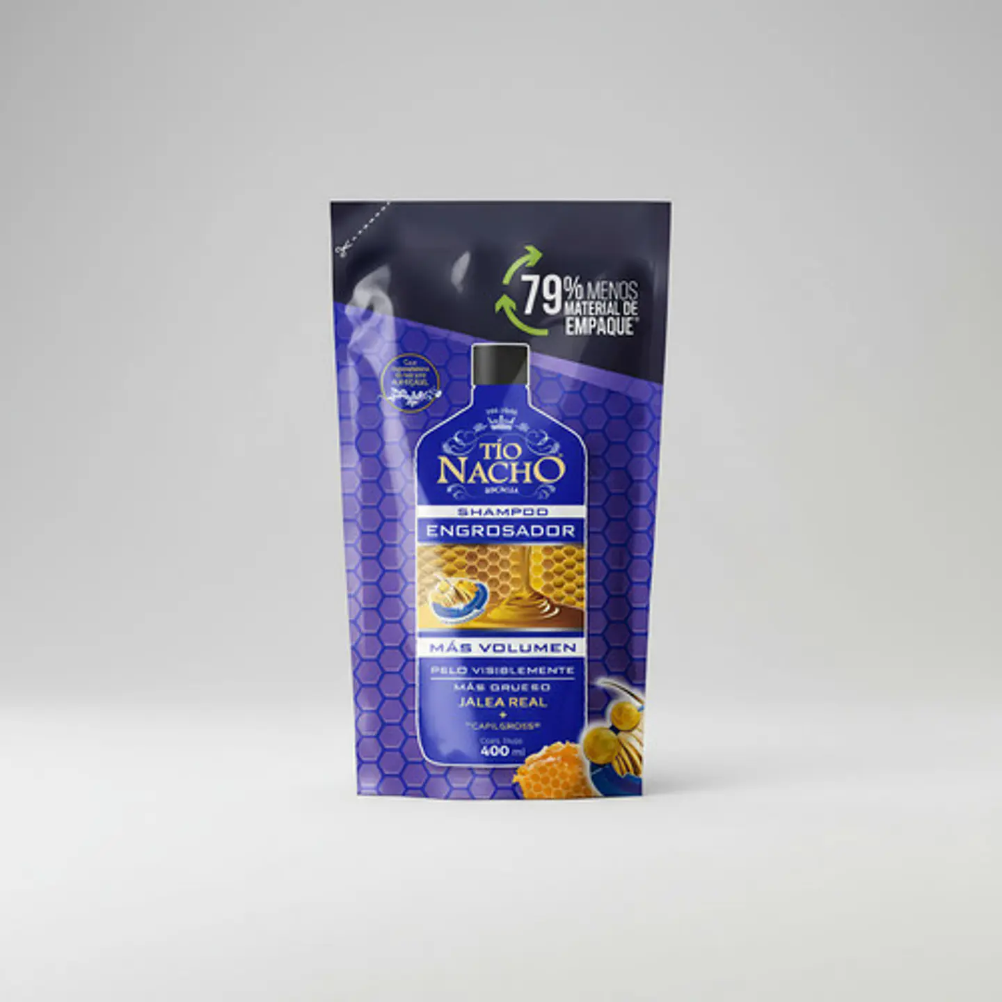 Tio Nacho Doypack Shampoo Engrosador 400ml 8