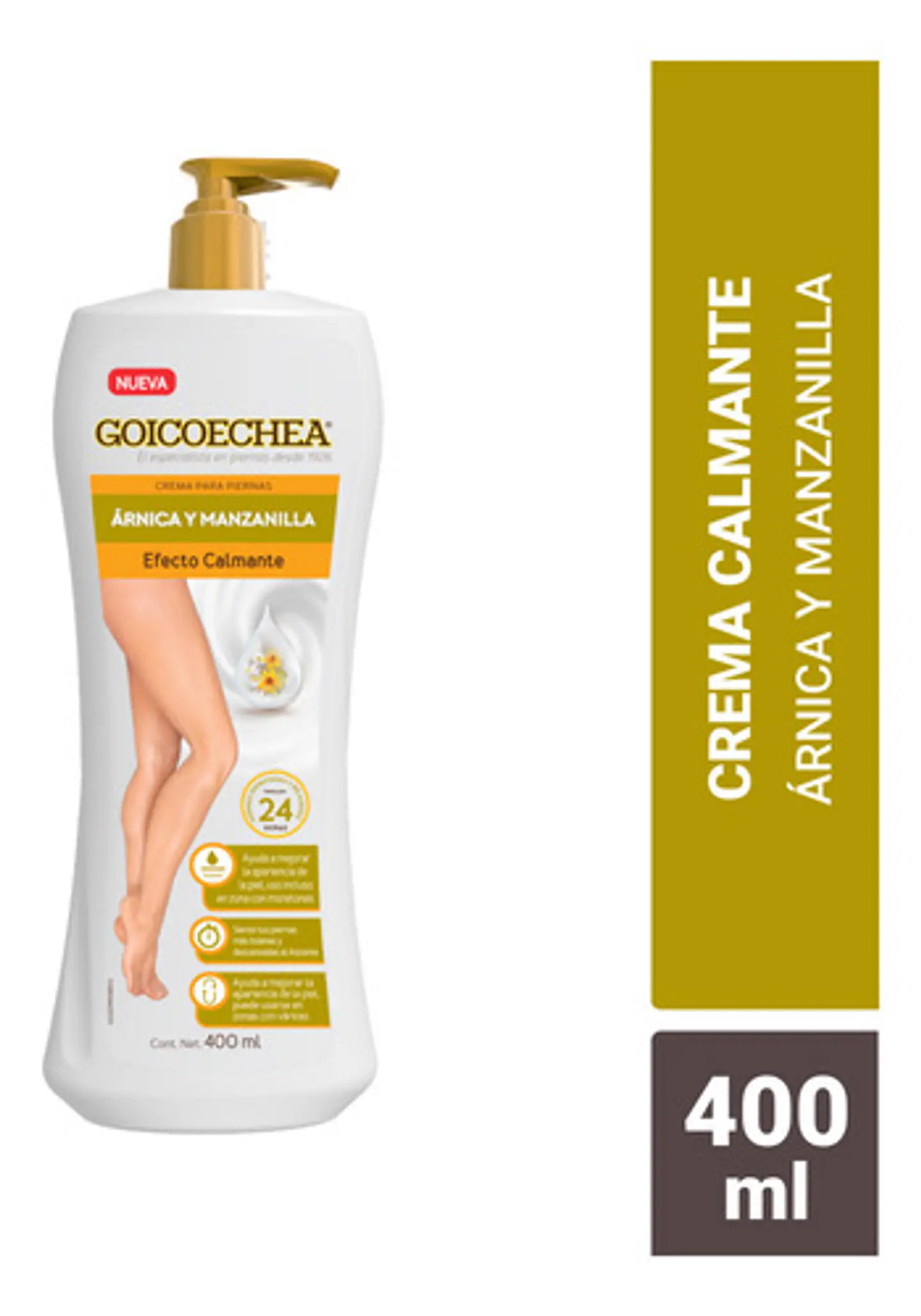 Goicoechea Crema Piernas Árnica Y Manzanilla 400 Ml Árnica, Manzanilla 1