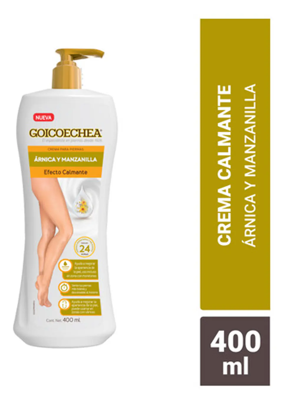 Goicoechea Crema Piernas Árnica Y Manzanilla 400 Ml Árnica, Manzanilla 1