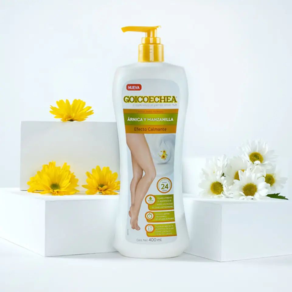 Goicoechea Crema Piernas Árnica Y Manzanilla 400 Ml Árnica, Manzanilla 4