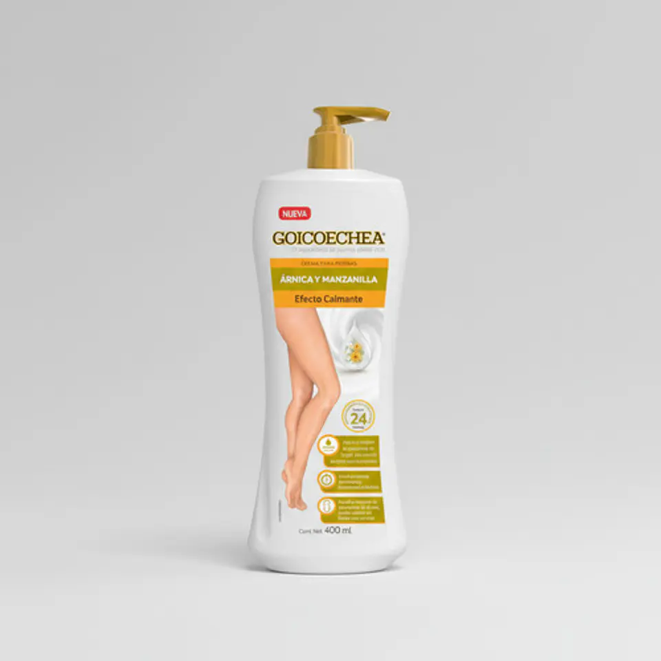 Goicoechea Crema Piernas Árnica Y Manzanilla 400 Ml Árnica, Manzanilla 10