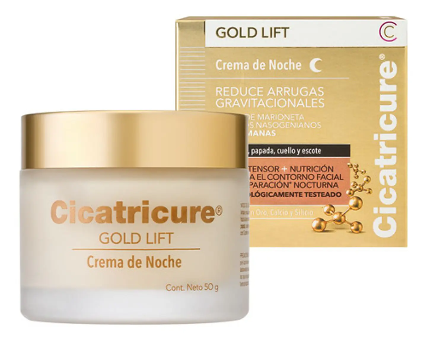 Cicatricure Gold Lift Crema Noche 50 G 2