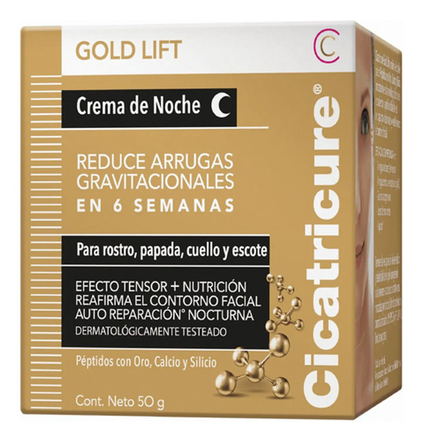 Cicatricure Gold Lift Crema Noche 50 G 4