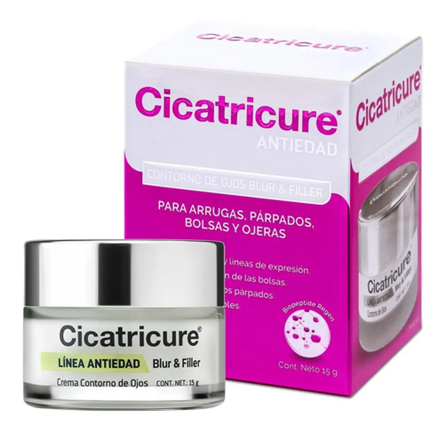 Cicatricure Contorno Ojos Blur & Filler Linea Antiedad  15ml 2