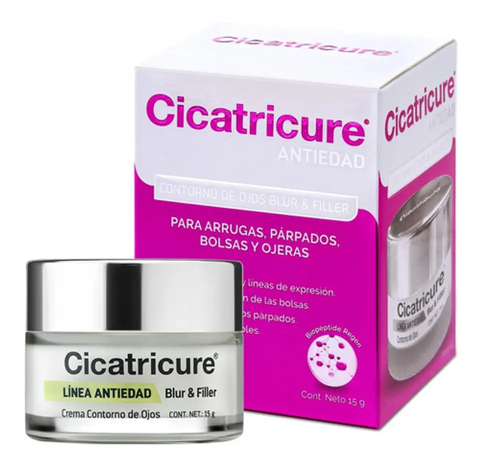 Cicatricure Contorno Ojos Blur & Filler Linea Antiedad  15ml 2