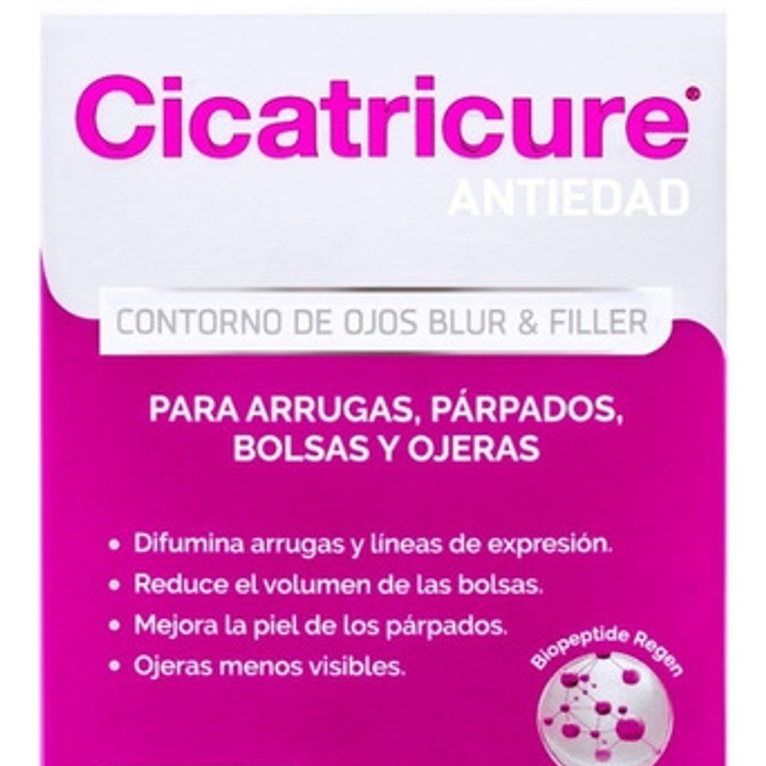 Cicatricure Contorno Ojos Blur & Filler Linea Antiedad  15ml 3