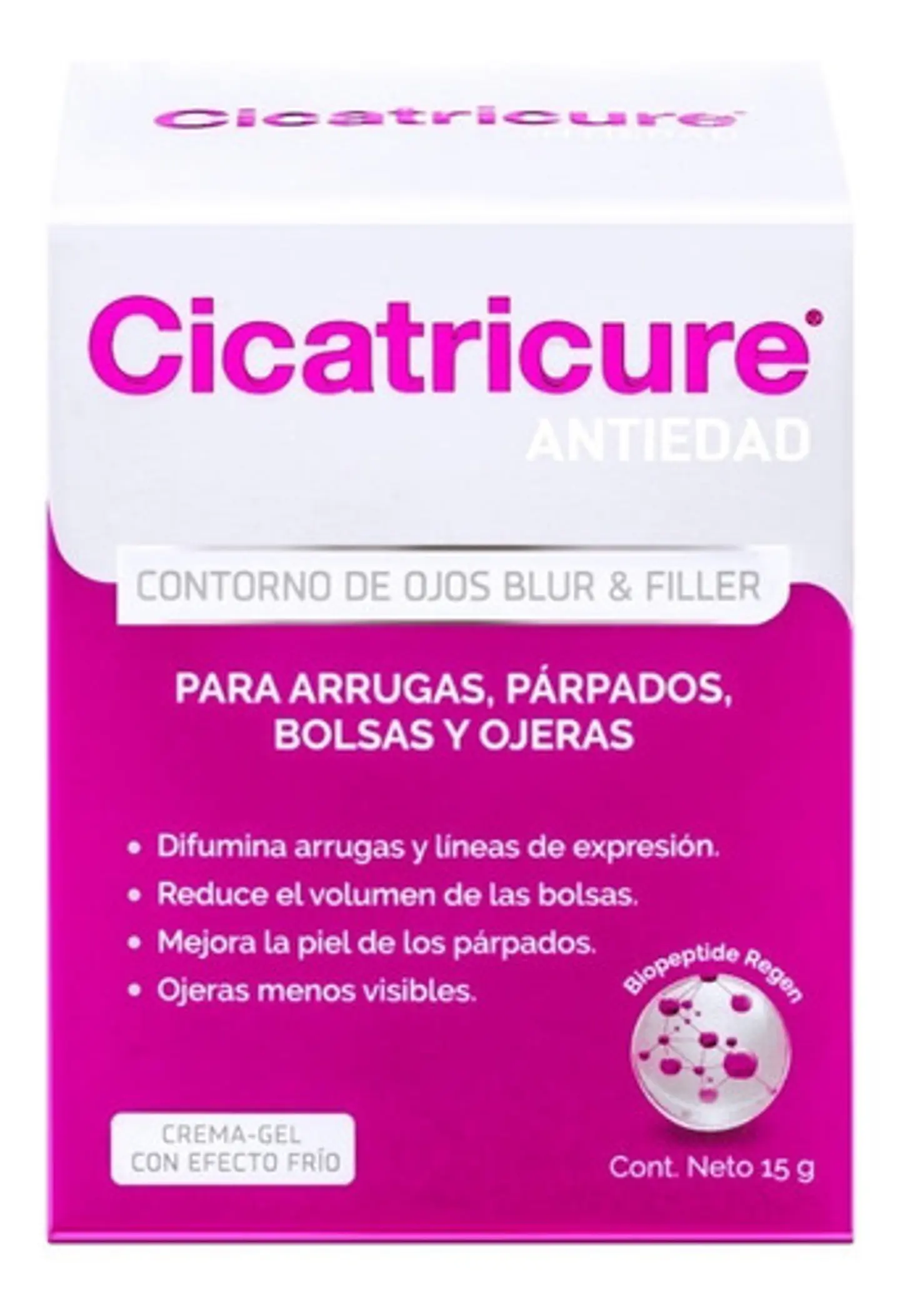 Cicatricure Contorno Ojos Blur & Filler Linea Antiedad  15ml 3