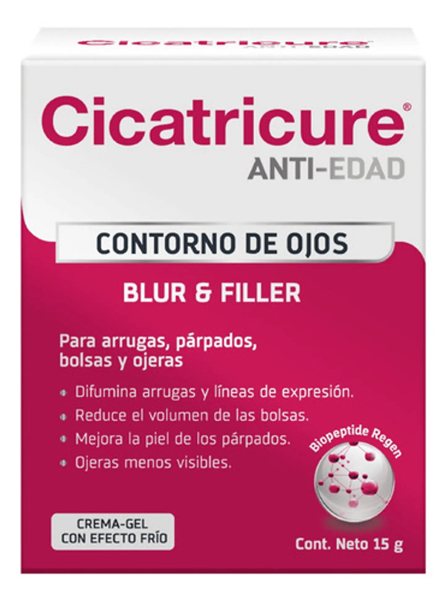 Cicatricure Contorno Ojos Blur & Filler Linea Antiedad  15ml 4